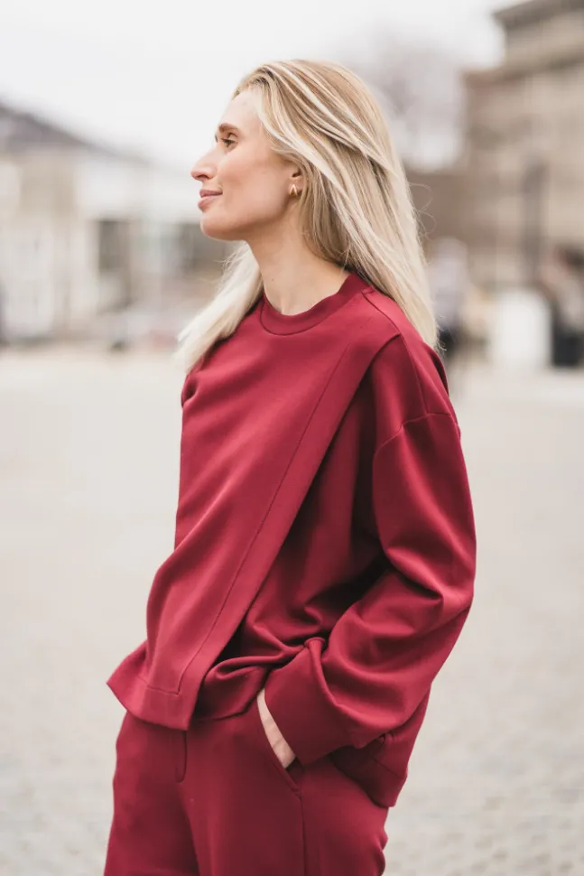 Gida Vincent Sweatshirt Cabernet
