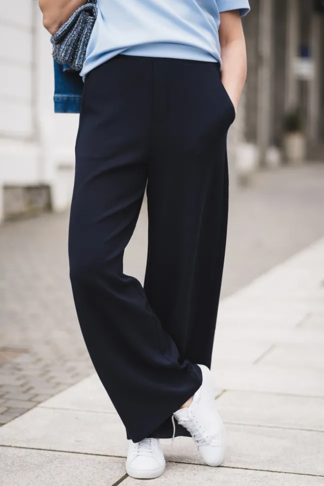 Gincette Pant Marine Blue