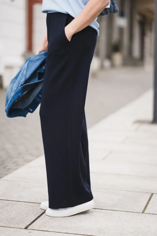 Gincette Pant Marine Blue