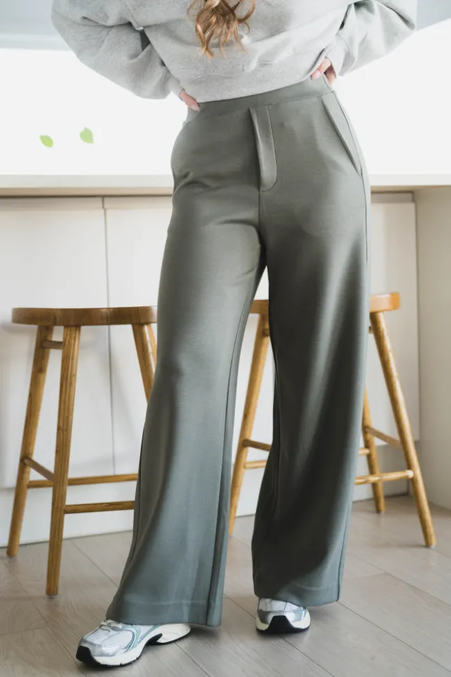 Gincette Pant Mulled Basil