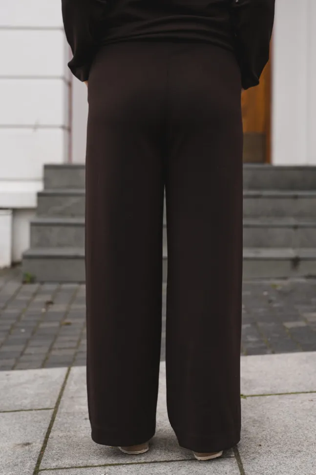 Gincette Pants Chocolate Brown
