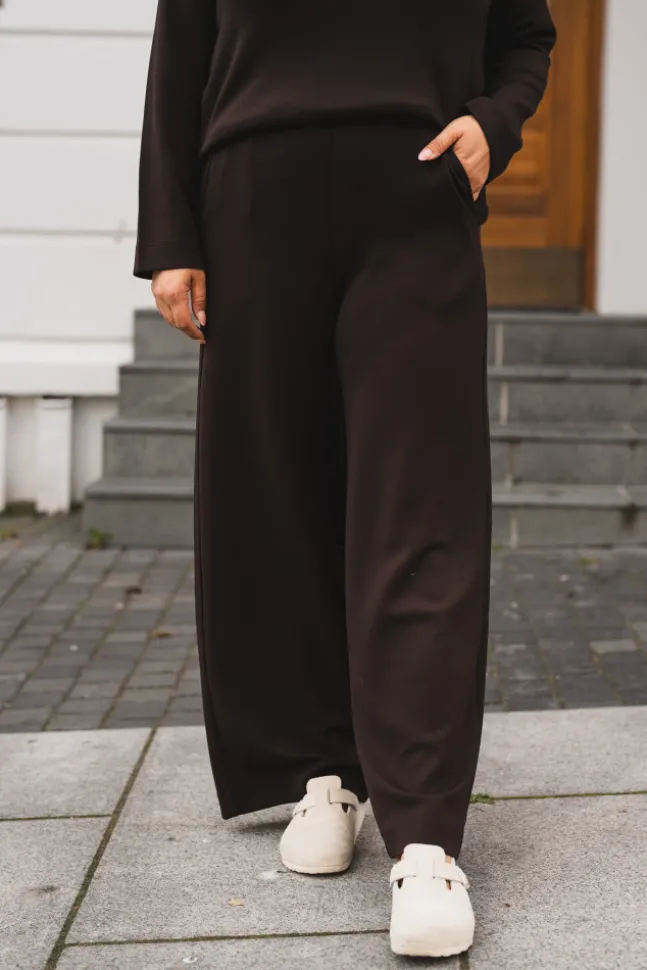 Gincette Pants Chocolate Brown