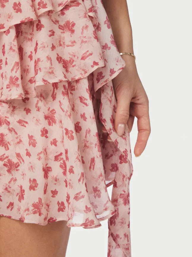 Ginla Flower Skirt Dusty Rose
