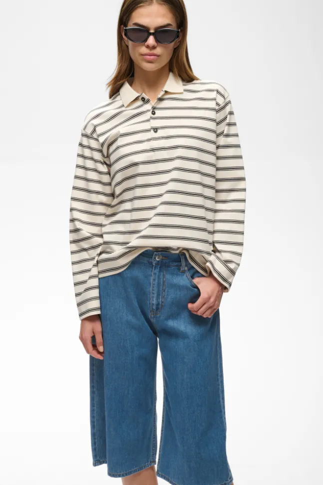 Glenn Culotte Jeans Faded Blue