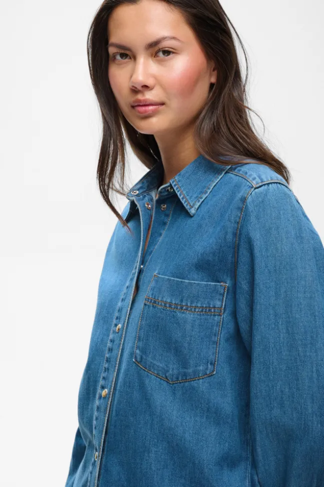 Glenn Shirt Faded Blue
