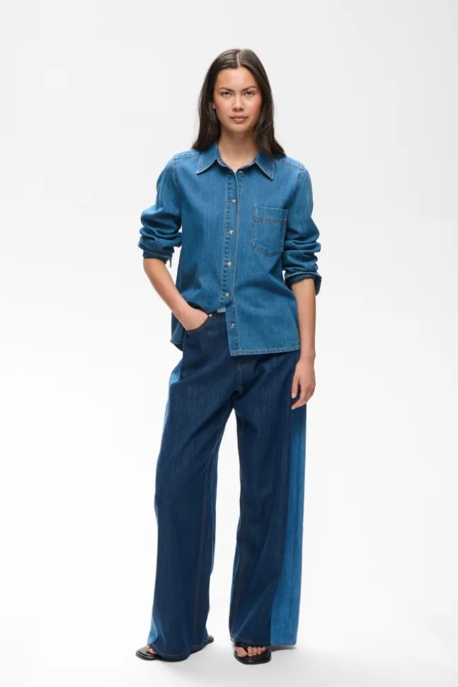Glenn Shirt Faded Blue