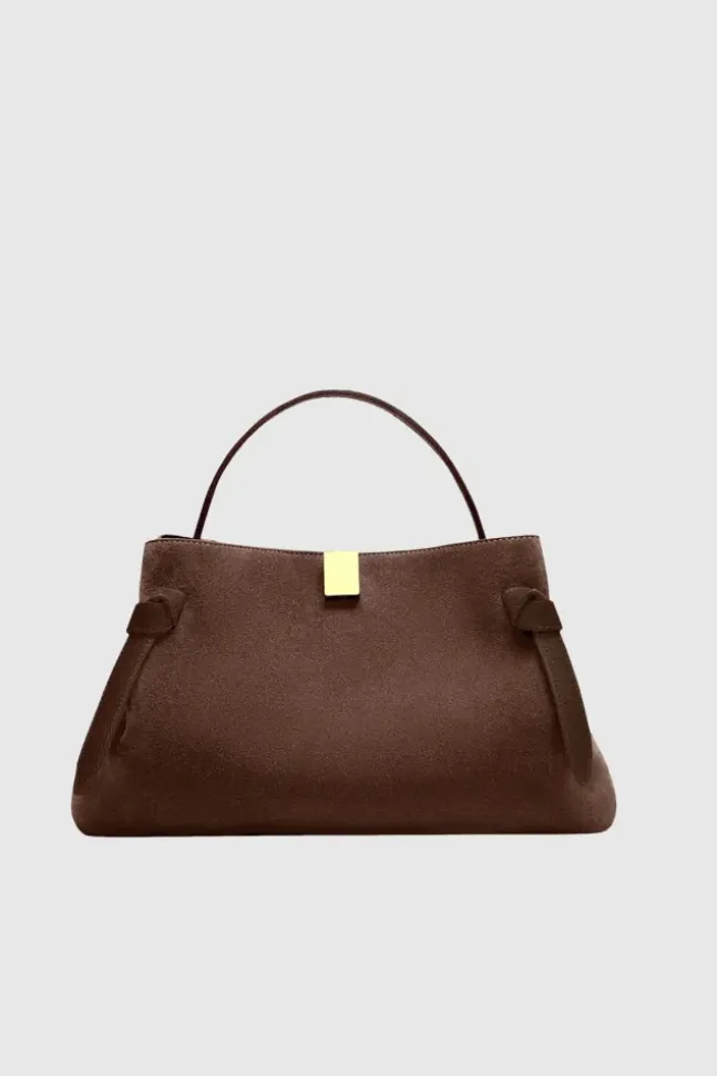 Gyoza Suede Chocolate