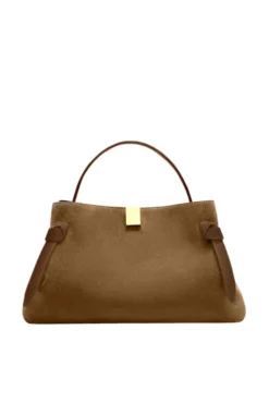 Gyoza Suede Cognac