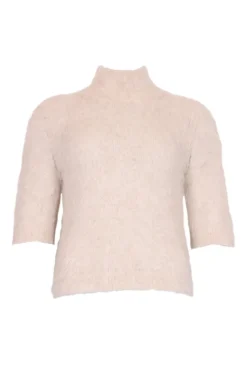Hairy Knit Turtleneck Soft