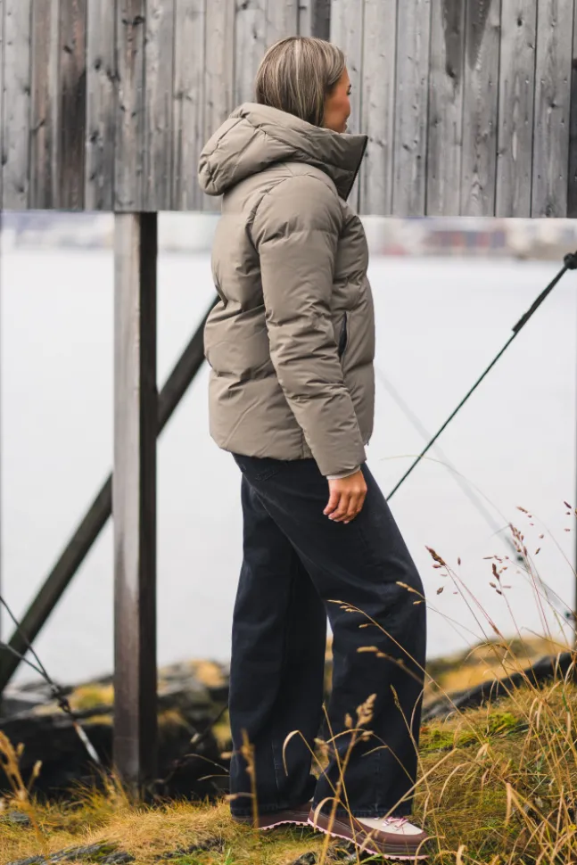 Halo Parka Dark Sand