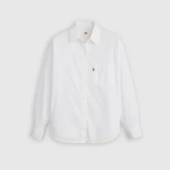 Harlie Boyfriend Shirt Bright White