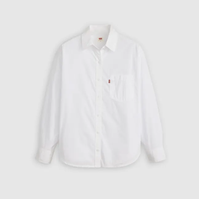Harlie Boyfriend Shirt Bright White