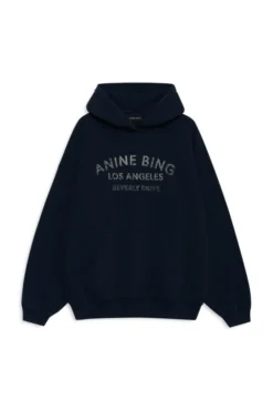 Harvey Sweatshirt Melrose Stencil Navy
