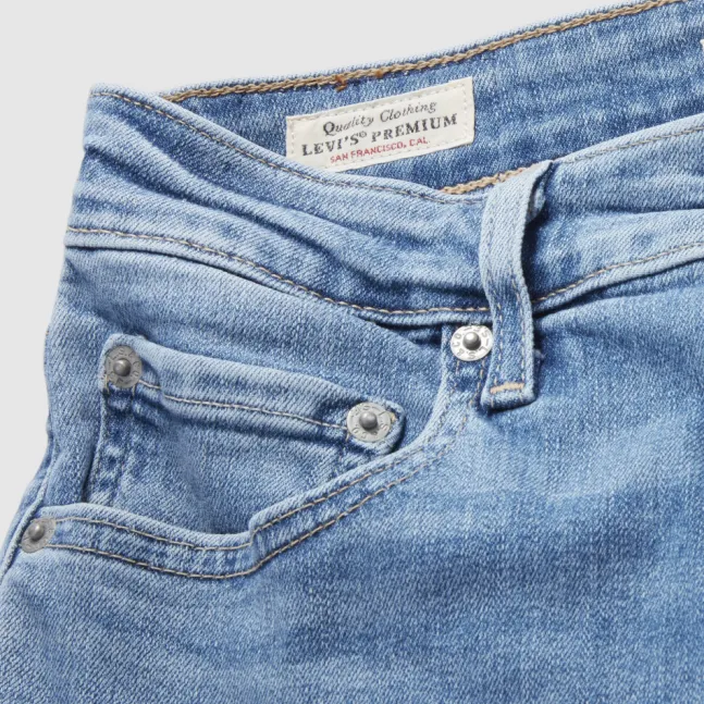 725 High Rise Bootcut Jeans Blue Wave Light Wash