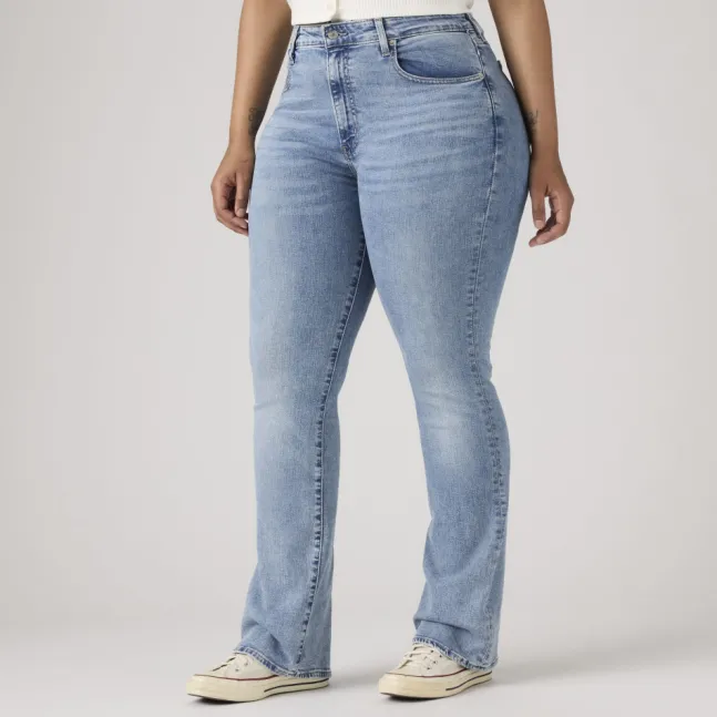 725 High Rise Bootcut Jeans Blue Wave Light Wash