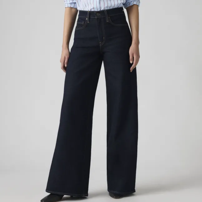 728 HR Wide Leg Retro Rinse