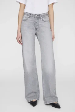 Hugh Jean Oyster Washed Grey