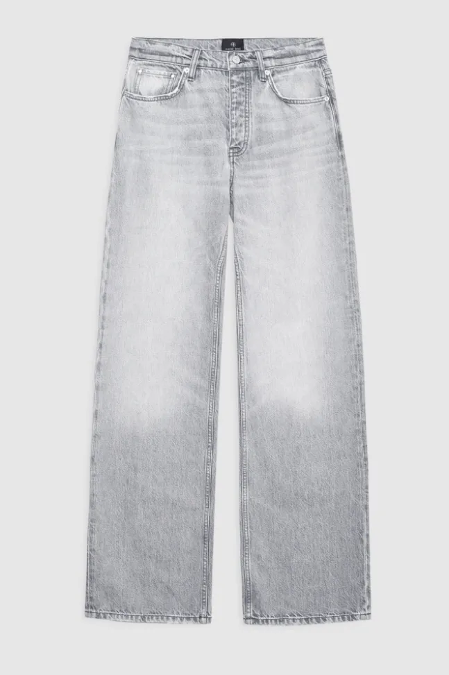 Hugh Jean Oyster Washed Grey