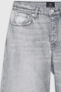 Hugh Jean Oyster Washed Grey