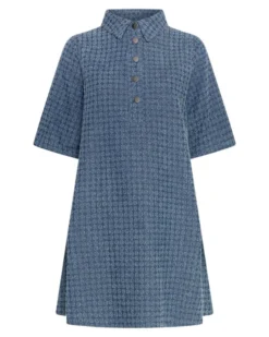 Ibo 2/4 Dress Mid Blue Wash