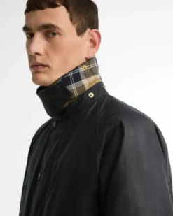 Icons Transport Waxed Jacket Navy