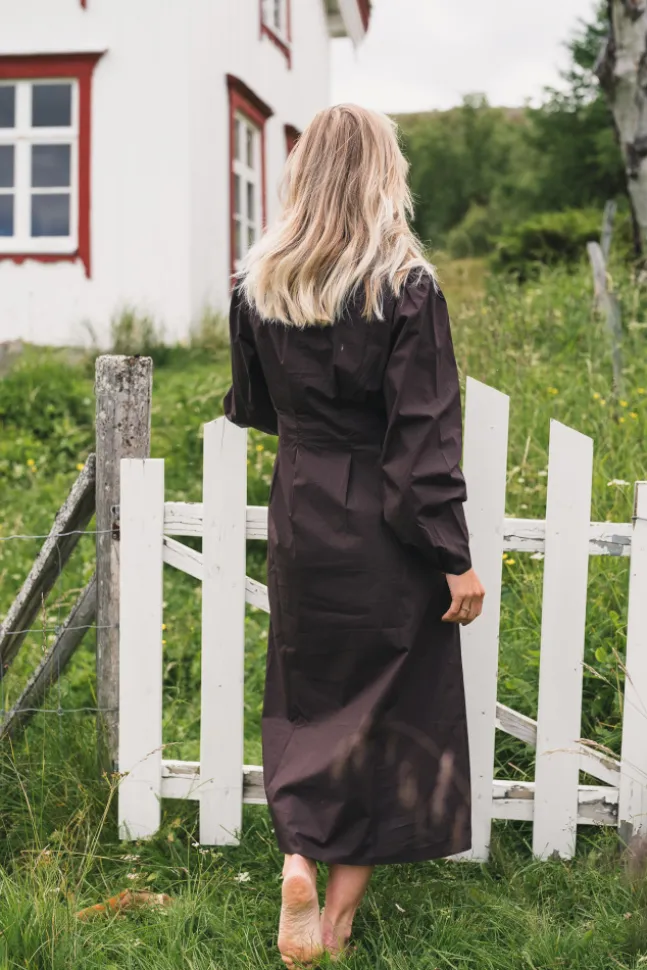 Ida Maja Dress Black Coffee