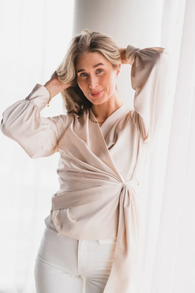Ines Blouse Ivory