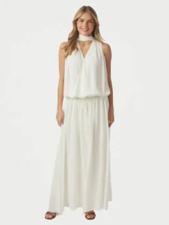 Inge Chiffon Top Offwhite