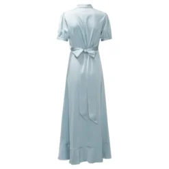 Iris Dress Hammered Sky