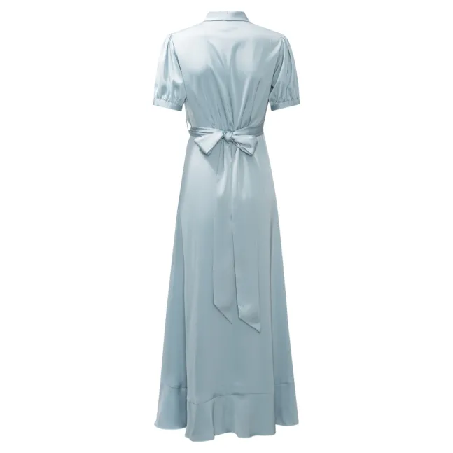 Iris Dress Hammered Sky