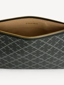 Ivy Clutch Charcoal