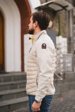 Jayden Man Fleece/Nylon Jacket Pelican