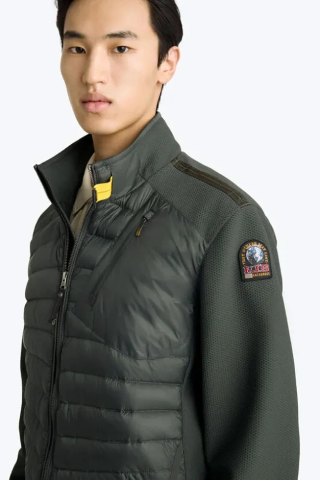 Jayden Man Fleece/Nylon Jacket Green Gables