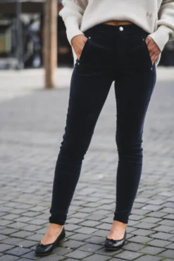 Jolie Pure 618 Navy Mini Corduroy Regular