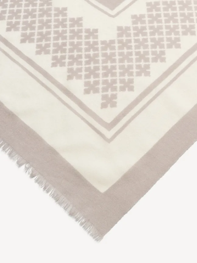 Julee Wool Scarf Feather