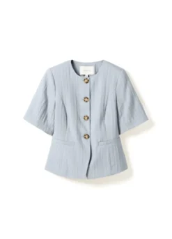 Kasaundra Blazer Dove Blue
