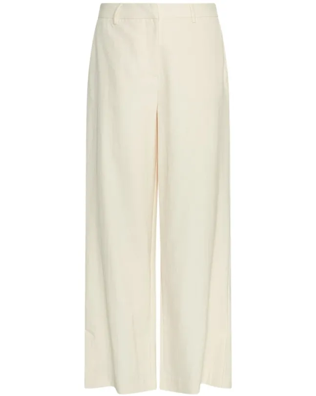 Keeley Edelmira HW Pants Bleached Sand