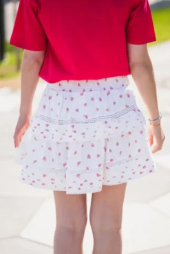 Kenia Fleurie Skirt Rose