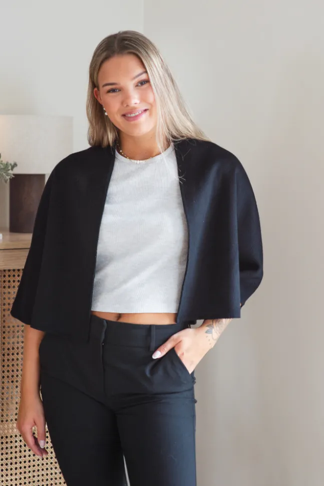 Kira Wool Jacket Black