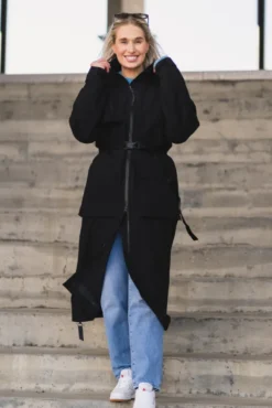 Klipra Coat Black