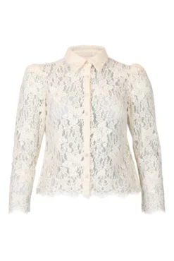 Lace Shirt Vintage White