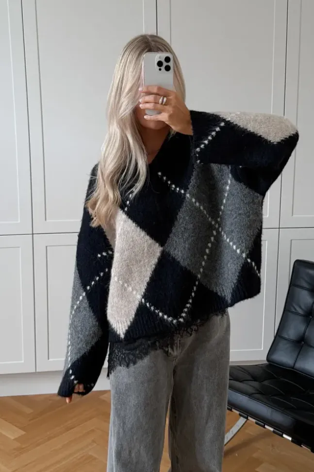 Lai Knit Navy Mix