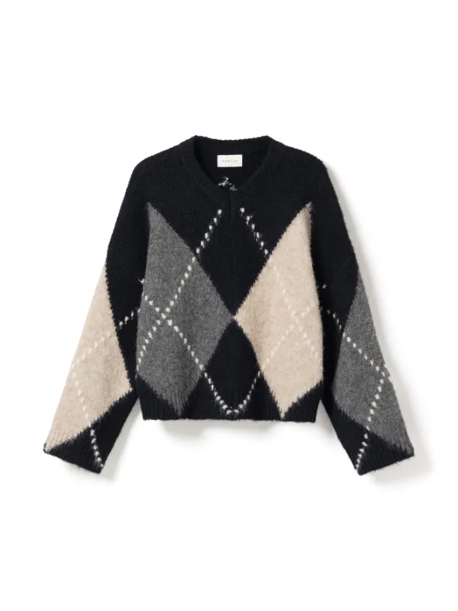 Lai Knit Navy Mix