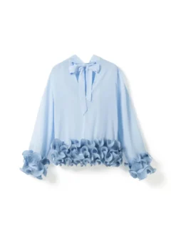 Latanietta Blouse Sky Blue