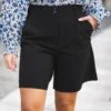 Laura Midi Shorts 285 Black