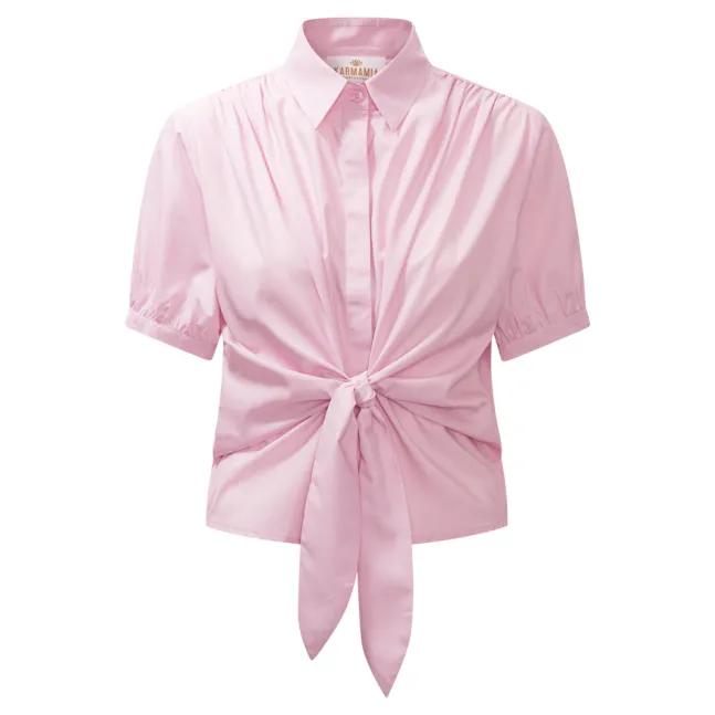 Lee Shirt Short Pink Cotton