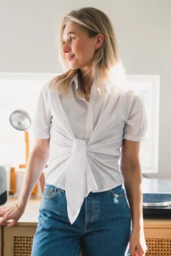 Lee Shirt Short White Cotton