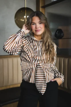Lee Shirt Toffee Stripe