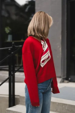 Lee Sweater Tango Red