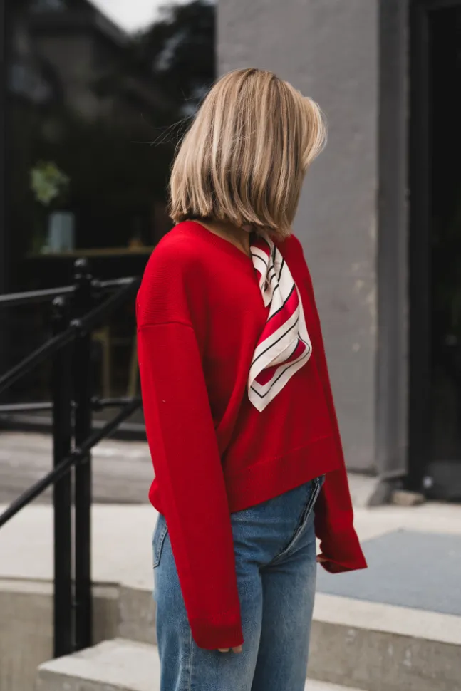 Lee Sweater Tango Red